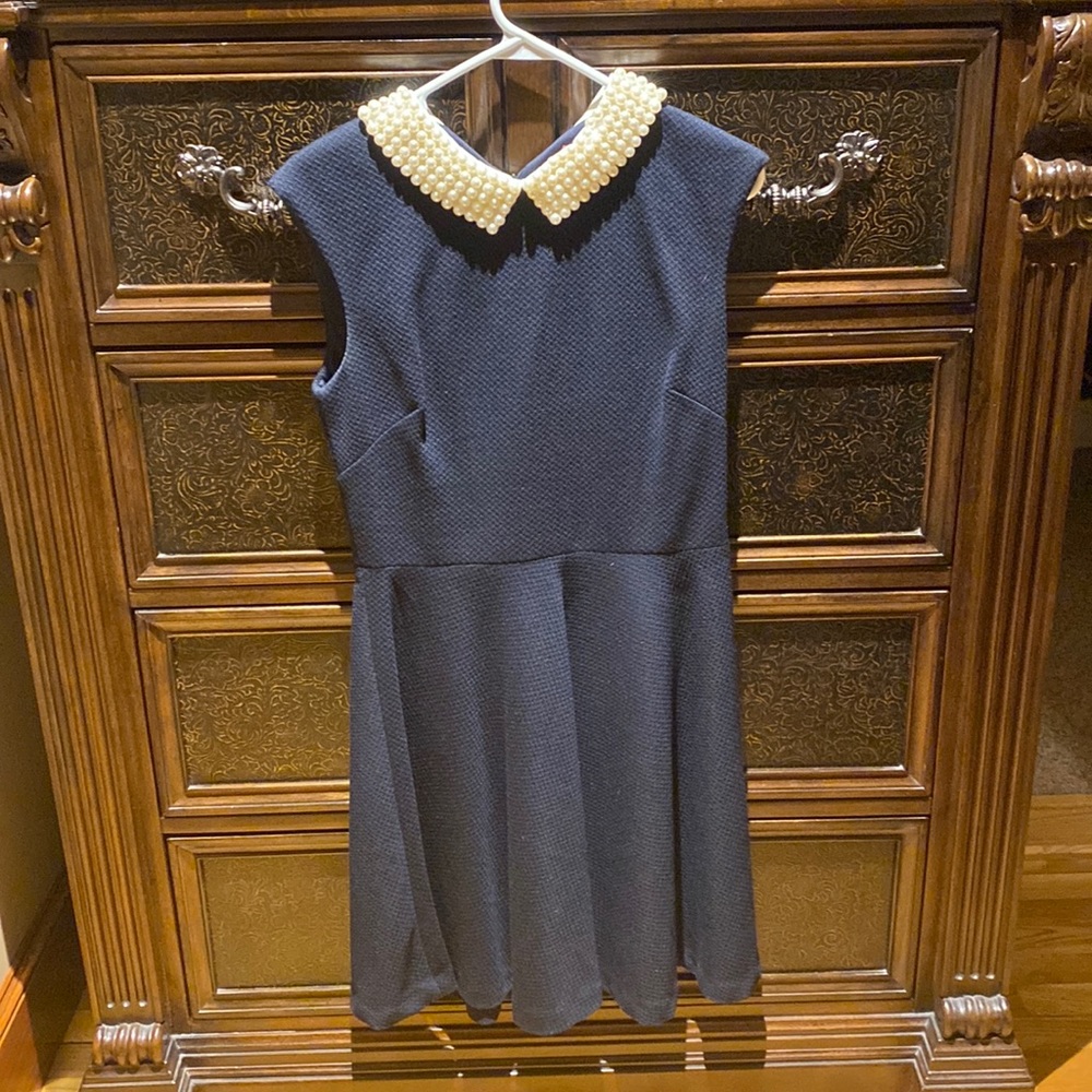 betsy johnson navy dress